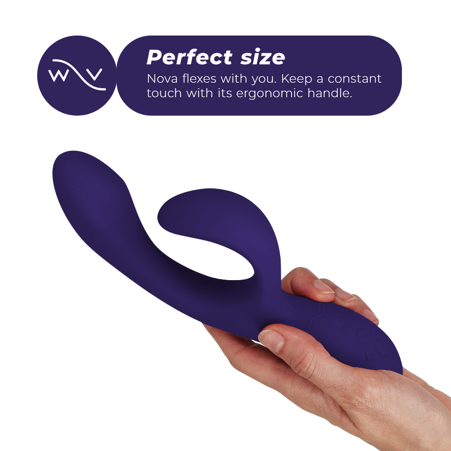 WE-VIBE - NOVA 3 VIBRADOR RABBIT AZUL MEDIANOCHE
